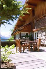 Terrasse du chalet